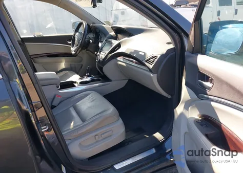 2014 Acura Mdx Technology Package from USA, damaged, VIN 5FRYD4H43EB016836